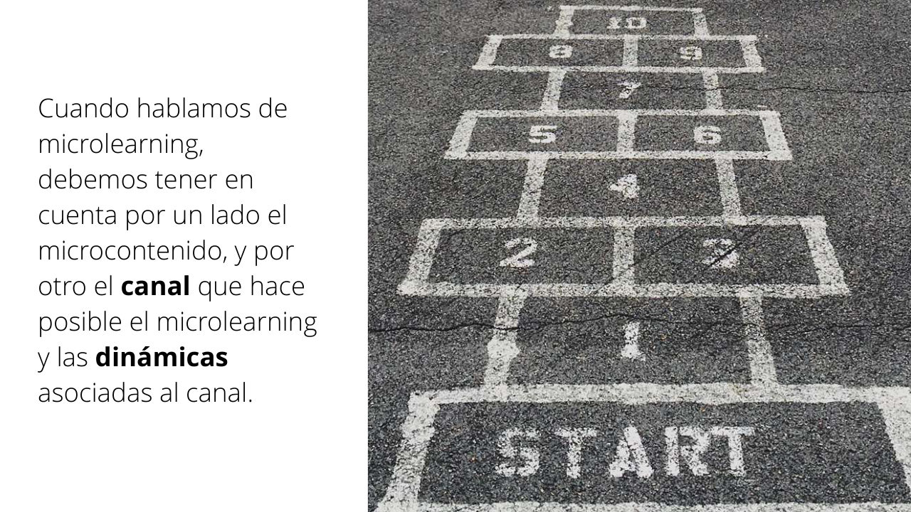 Presentación: conceptos clave del microlearning — 9 / 22