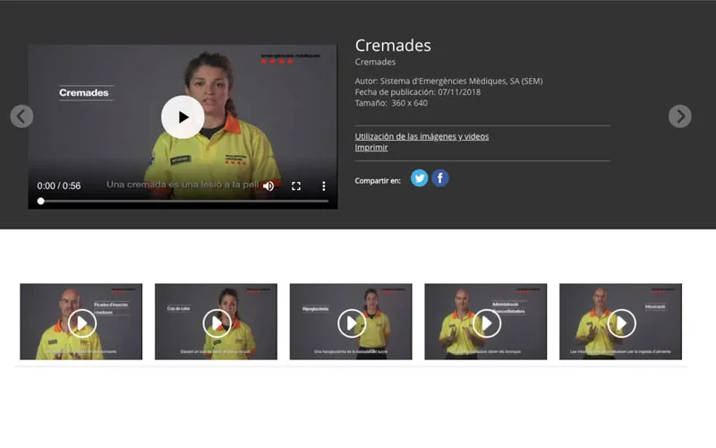 Microlearning - SEM - Microvideos Primeros auxilios