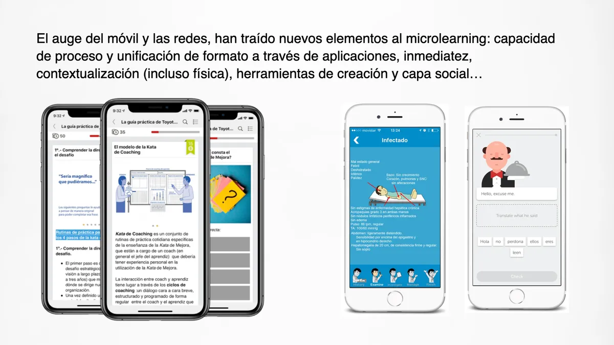 Móvil y microlearning