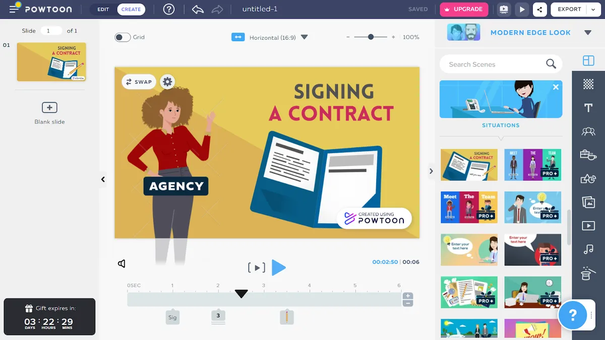 8 herramientas para crear vídeos de animación: Powtoon