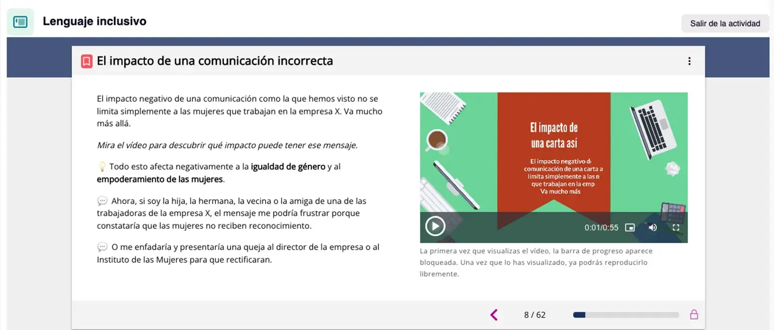 Añade microlearning directamente en tu plataforma online