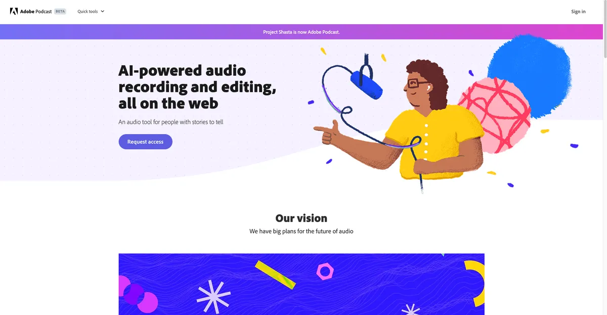 Adobe Podcast