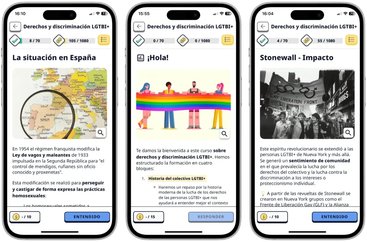 Derechos y discriminación LGTBI+