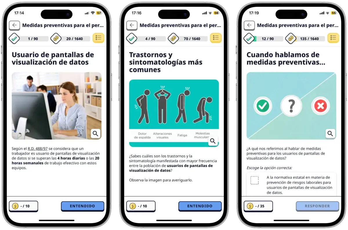Medidas preventivas para el personal administrativo