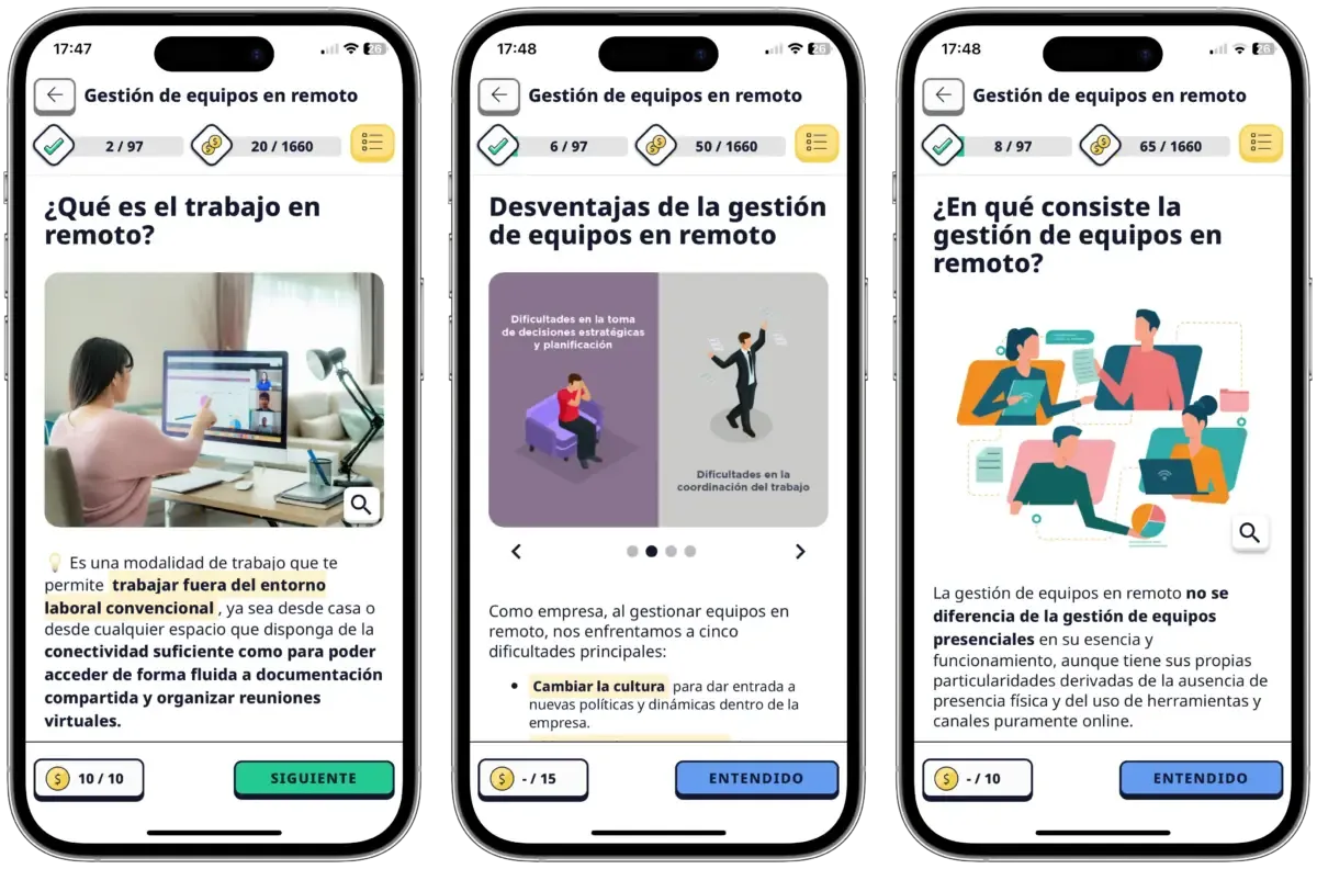 Gestión de equipos en remoto