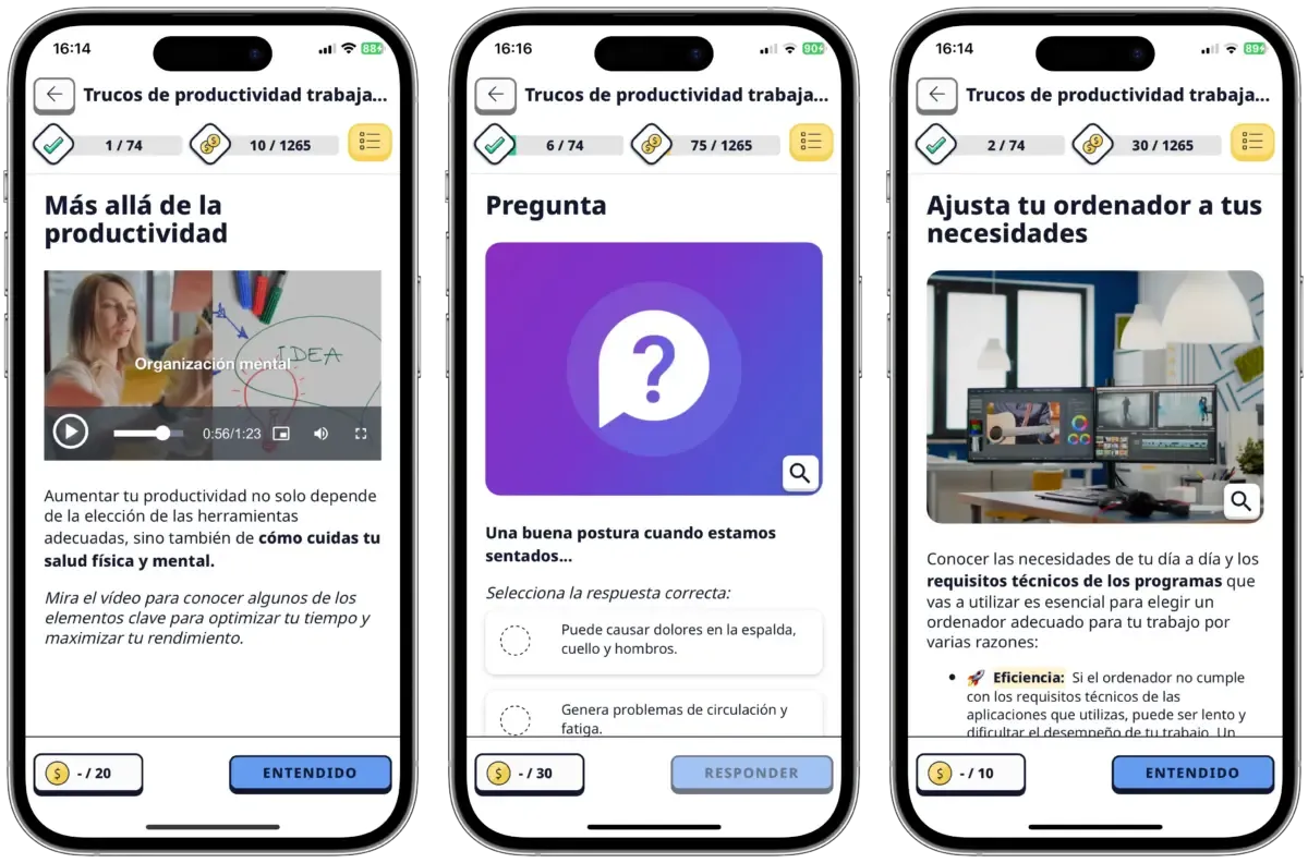 Trucos de productividad trabajando con ordenadores