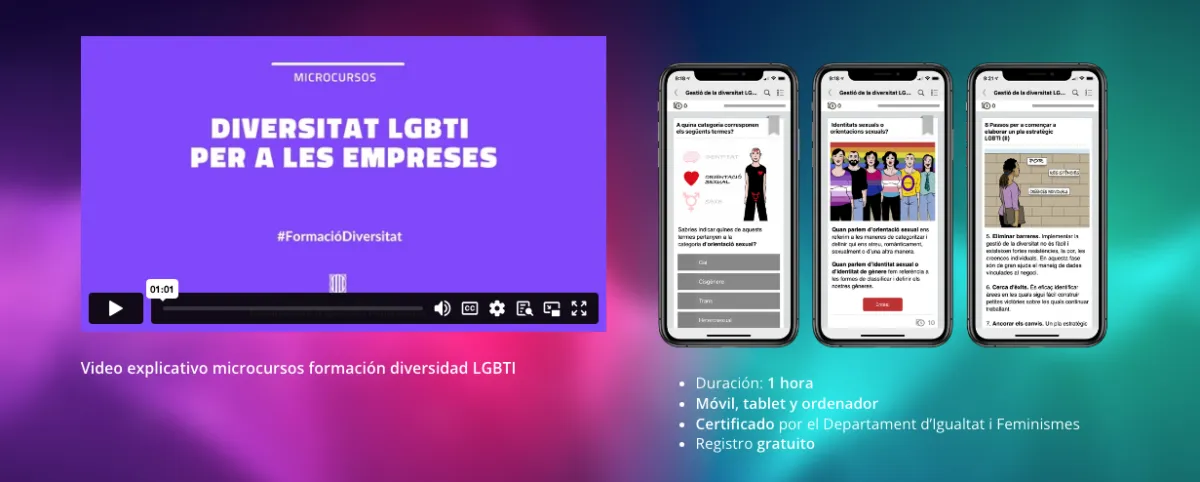 Dos microcursos para empresas privadas, diseñados expresamente para organizaciones del sector privado que quieren avanzar en inclusión real.